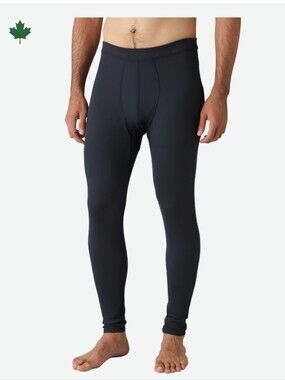 MEC Polartec Black Thermal Base Layer Pants